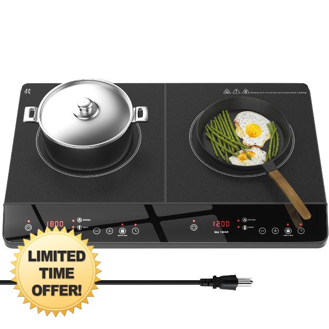 Double Induction Cooktop