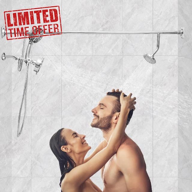 Dual Shower Head for Couples
