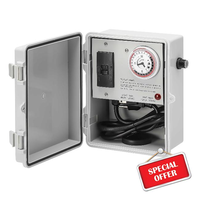 briidea Multi-Purpose Control Panel for 1/2-1HP Fountains