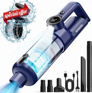 Handheld Vacuum Cordless - Car Vacuum Cleaner with Brushless Motor