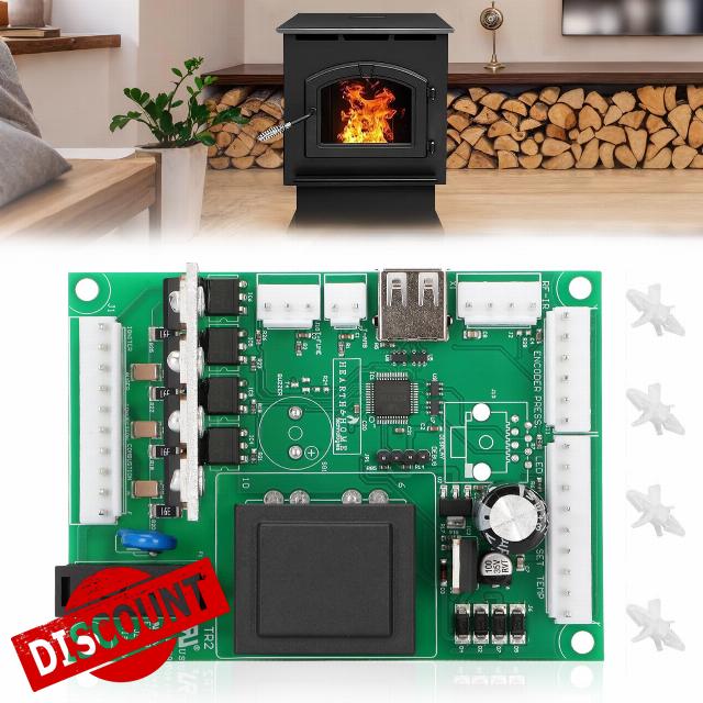 SRV7077-050 Circuit Control Board Compatible with PP130 Pellet Stove