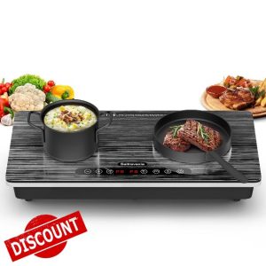 Double Induction Cooktop Burner