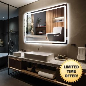 DURASPACE 36 x 28 LED Bathroom Mirror with Lights