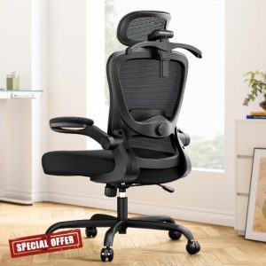 Marsail Ergonomic Office Chair: Ergonomic Gaming Chair with 3D Headrest
