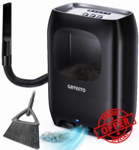 Pro Touchless Vacuum Automatic Dustpan - Ultra Fast & Powerful - Great for Sweeping Salon Pet Hair Food Dirt Kitchen