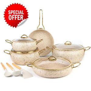 5-Ply Stainless Steel Cookware Set