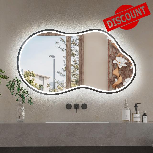 LED Bathroom Mirror with Lights 20"x36"