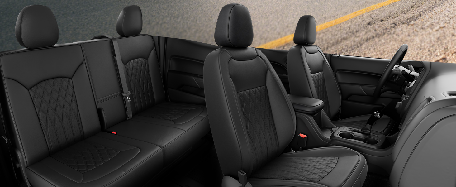black chevy colorado seat covers
