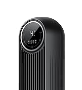 Dreo Tower Fan for Bedroom, 25ft/s Velocity Quiet Floor Fan, 90&deg; Oscillating Fans for Indoors wit...