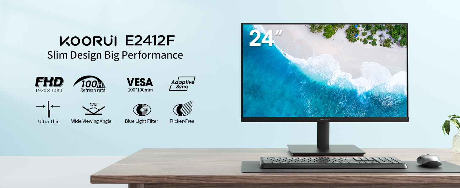 monitor computer monitor pc monitor 24 inch computer monitor 100hz monitor 1080p fhd monitor