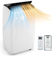 HOMFME 12L/Day Electric Dehumidifier, Mini Air Dehumidifier with Digital Humidity Display, 3 Mode...