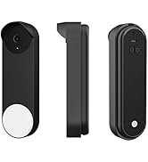 Silicone Skin Case Cover Compatible with Ring Video Doorbell (2nd Gen & Battery Doorbell Plus), S...
