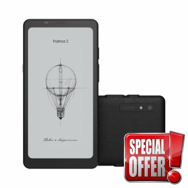 BOOX Palma 2 Mobile ePaper eBook Reader Fingerprint Recognition Smart Button Dual Microphones (Dark Green Black)