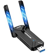 NEWFAST AXE5400 Mbps Gigabit WiFi Dongle for PC USB Wireless Dongle (6G/5G/2.4G) Wireless Adapter...