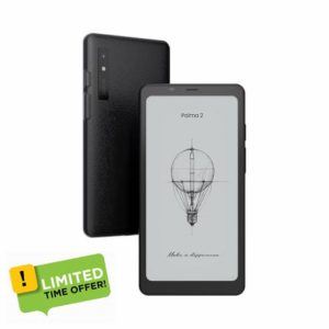 BOOX Palma 2 Mobile ePaper eBook Reader Fingerprint Recognition Smart Button Dual Microphones (Black)