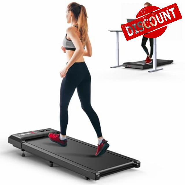 Cardirun Walking Pad Treadmill with Incline & Handle
