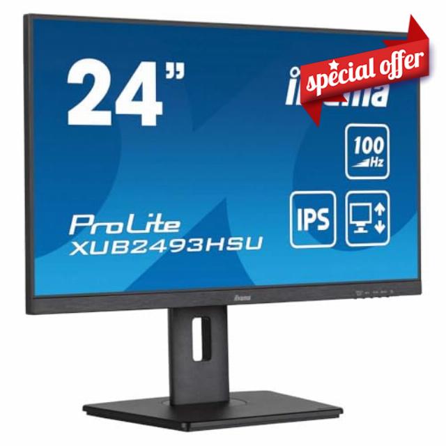 iiyama XUB2493HSU-B7 24 inch IPS Slim Bezel