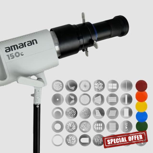 Bowens Mount Optical Snoot for Aputure Cob Light