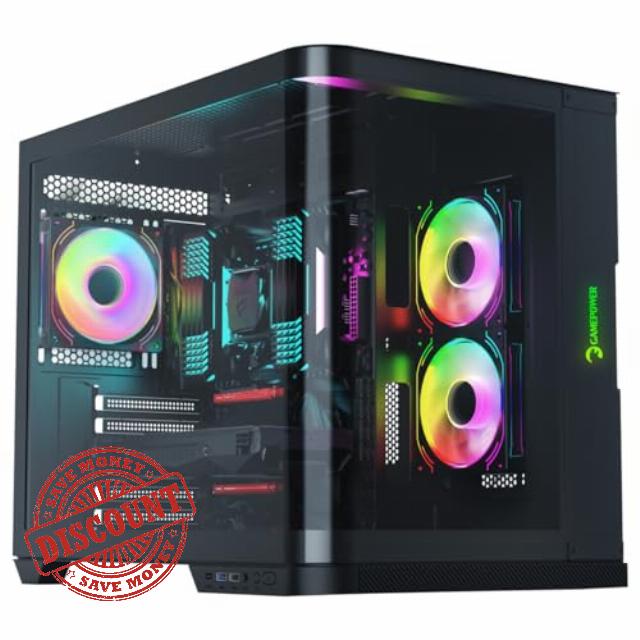 GAMEPOWER Warcry Vertex Curved Gaming PC Case