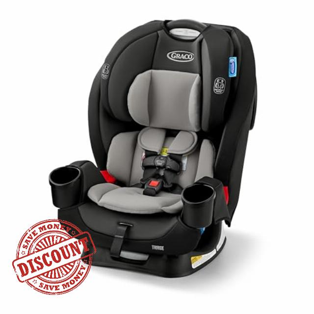 Graco TriRide 3-in-1 Convertible Car Seat - Highback Booster