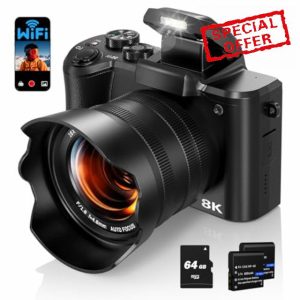 8K Digital Camera for Photography