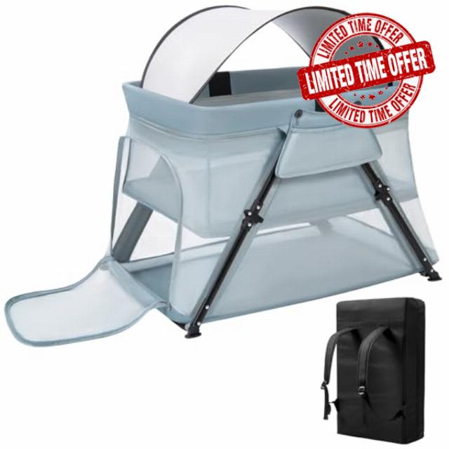 Lilian&Gema 2-in-1 Travel Crib