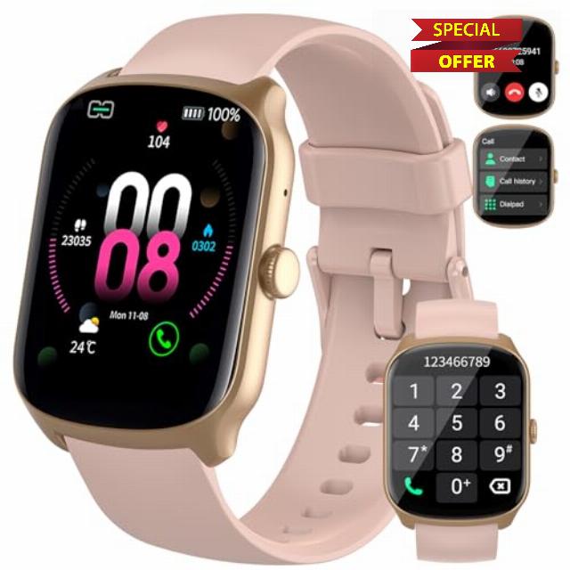 Smart Watch for Men Women (Dial/Answer Calls)