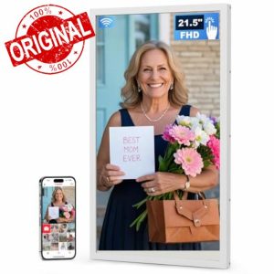 Frameo 21.5 Inch Large Digital Photo Frame with 1920x1080 FHD IPS Touchscreen