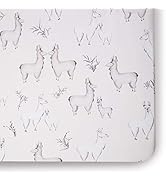 Oilo Crib Sheet, Breathable 100% Turkish Cotton Fitted Jersey, 300 Thread Count, Machine Washable...