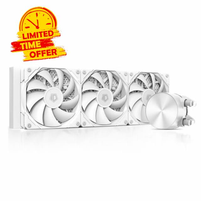 ID-COOLING FX360 PRO WHITE Liquid CPU Cooler for Desktop - 360mm AIO Cooler
