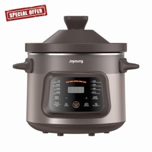 Joyoung Electric Purple Clay Slow Stew Soup Pot Cooker 5 Liter DG50K-GD505