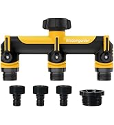 Wisdomgarden 2-way distributor, water distributor 2-way, simultaneous connection of 2 devices to d...