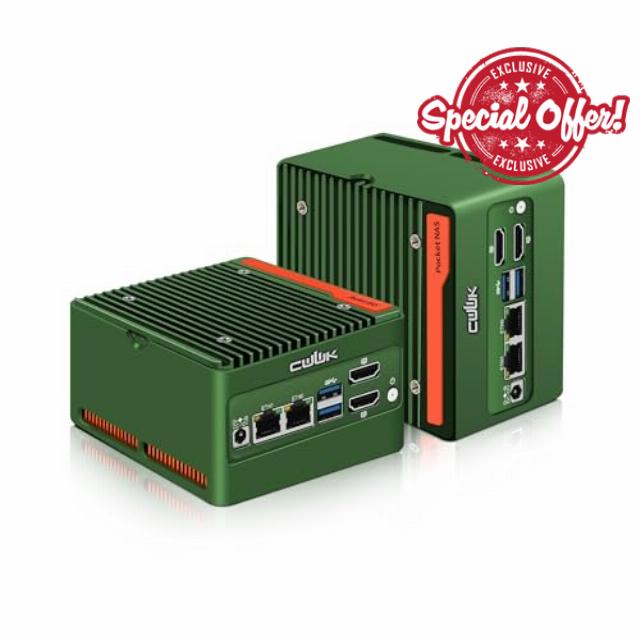 CWWK N150 Mini PC (Upgraded N100) X86-P5 Pocket-NAS