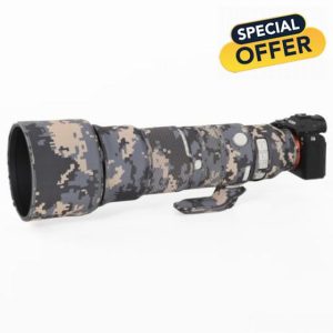 CHASING BIRDS Camouflage Waterproof Lens Coat for Sony FE 400-800mm F6.3-8 G OSS Rainproof Lens Protective Cover SEL400800 (Digital Camouflage)