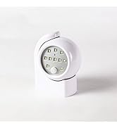 Festive Lights Outdoor Battery Operated Garden Security IP44 Twin Head Spot Welcome Wall Flood Li...
