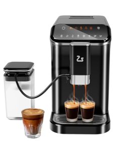 20 Bar Espresso Machine with Grinder & Automatic Milk Frother