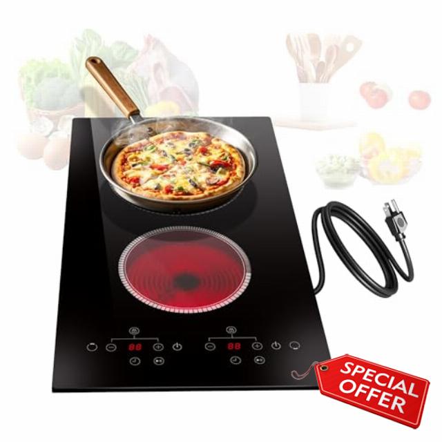 2 Burner Electric Stove