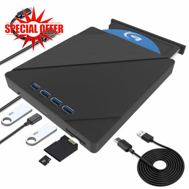 8in1 External Blu ray Drive