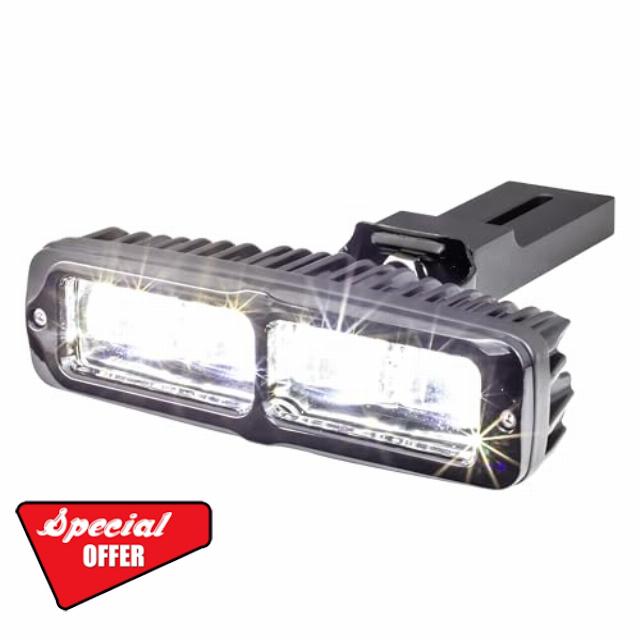 Eagle Lights 6 Inch Generation II LED Projection Light Bar with Plug and Play Harness Compatible With Harley Davidson Motorcycles fits 1987-2022 Sportster and 1991-2005 Dyna Models