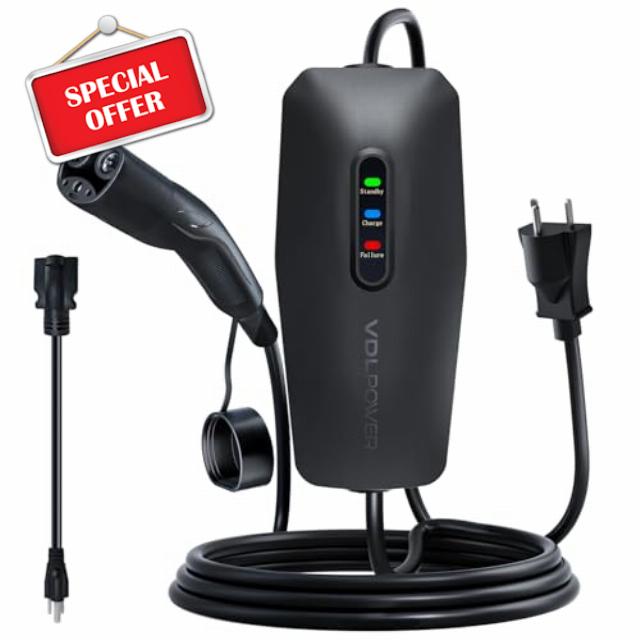 Level 1/2 EV Charger for Tesla 16A
