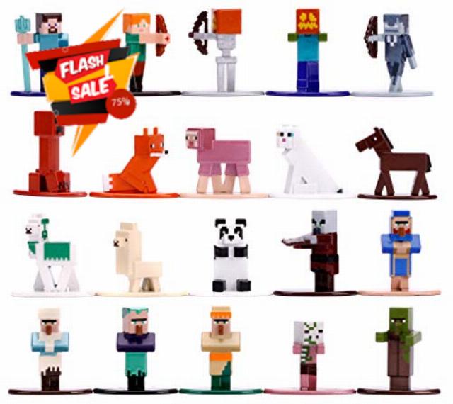 Jada 253265001 Mine Craft 20 DIE-CAST Figure Pack Wave 7