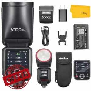 Godox V100S V100-S V100 S Flash for Sony