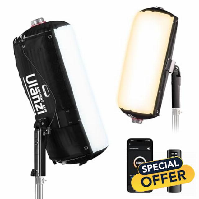 Ulanzi AL60 Inflatable Tube Light - LED Video Light Photography with Remote