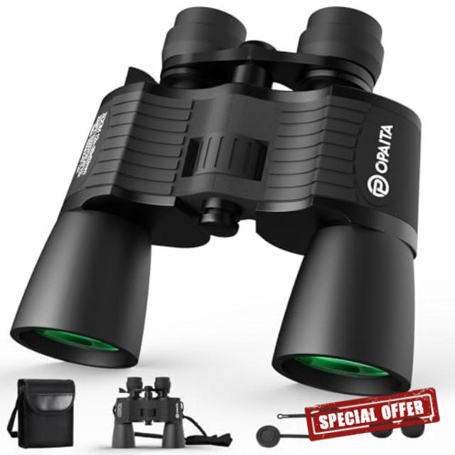 12-36x52 Binoculars for Adults High Powered - Opaita Zoom with Clear Low Light Vision for Hunting - HD for Bird Watching Stargazing Cruise Ship Travel Hiking Opera