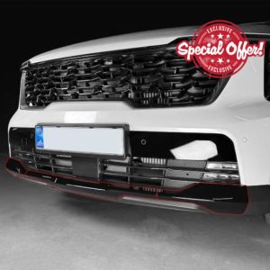 YOUTOOCAR Car Front Bumper Lip Cover+Car Rear Bumper Lip Cover Compatible with Kia Sorento 2024-2025 Accessories (Glossy Black)