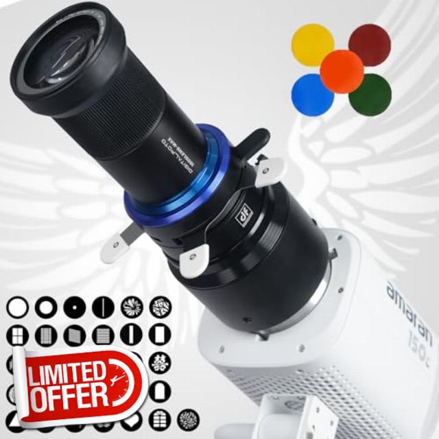 Bowens Mount Optical Snoot Photography for Amaran 150c