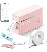 POLONO Label Maker Machine with Tape, P31S Portable Bluetooth Label Printer, Wireless Handheld St...