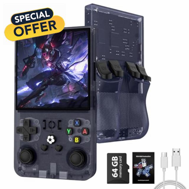 2025 New R36MAX Retro Handheld Game Console