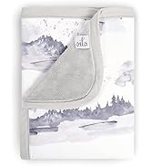 Oilo Baby Blanket, Luxury Soft Plush Backing & 100% Turkish Cotton Jersey Print, Double Layered, ...