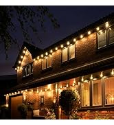 Festive Lights ConnectPro Outdoor Mains Powered Connectable Festoon Lights IP65 Black Rubber Cab...